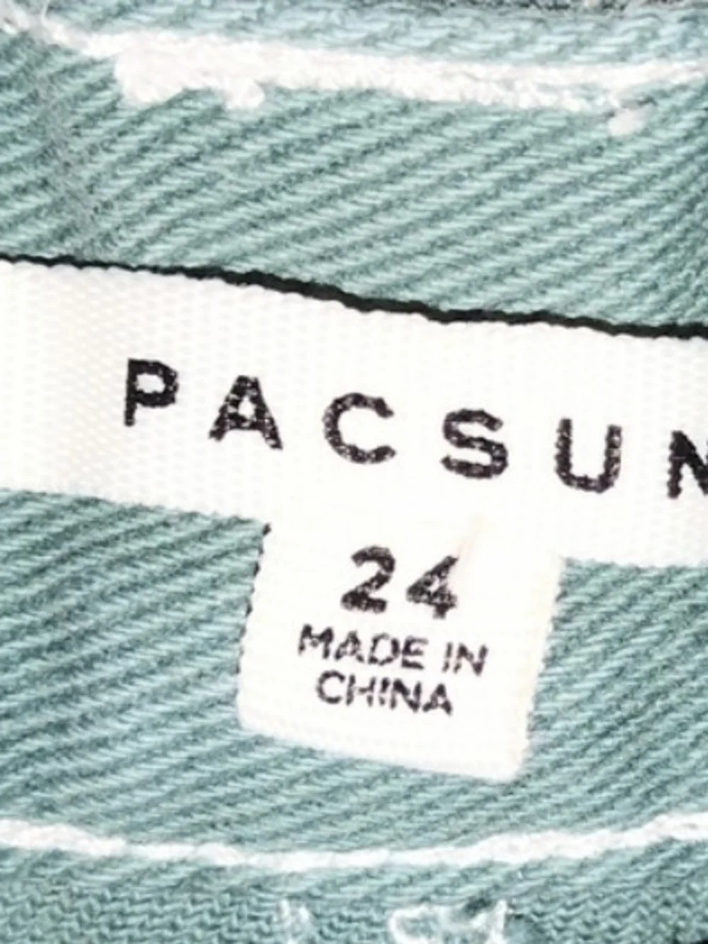 PacSun Women's Teal High-Rise Utility Shorts
